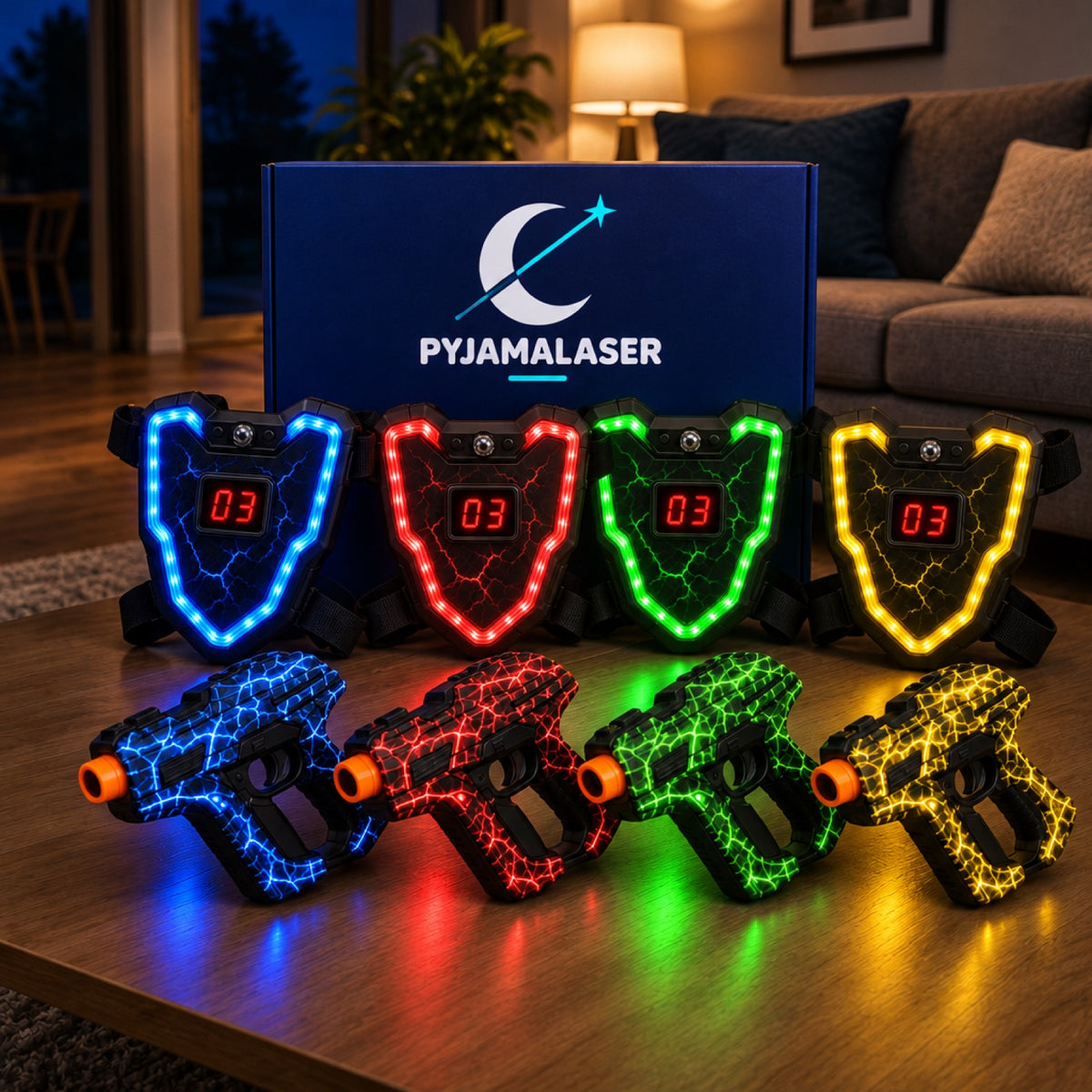Pyjamalaser — Coffret Laser Game Lumineux