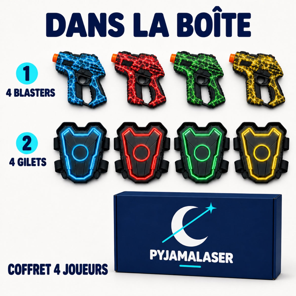 Pyjamalaser — Coffret Laser Game Lumineux